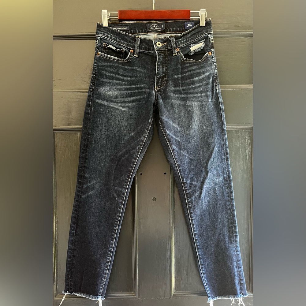 Lucky Brand Sienna Slim Boyfriend Jeans, Size 2/26